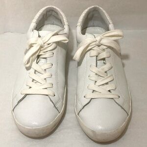 Banana Republic Women's White Lace Up Sneakers Size 7.5
